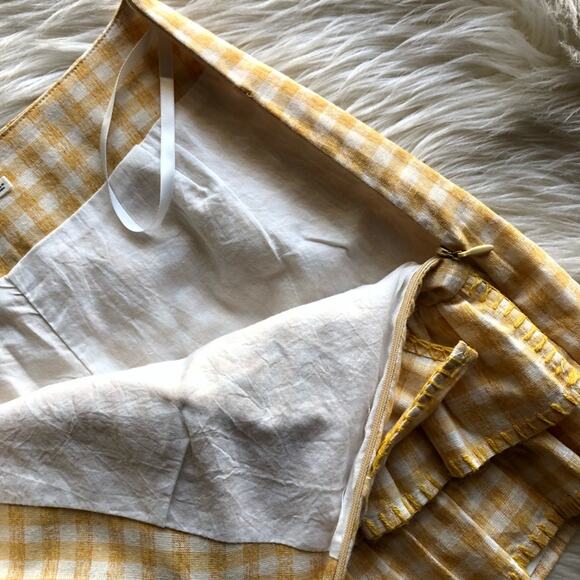 Tularosa Casey Skort in York Yellow size small - Picture 5 of 7